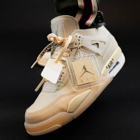 jordan 4 off white heels.